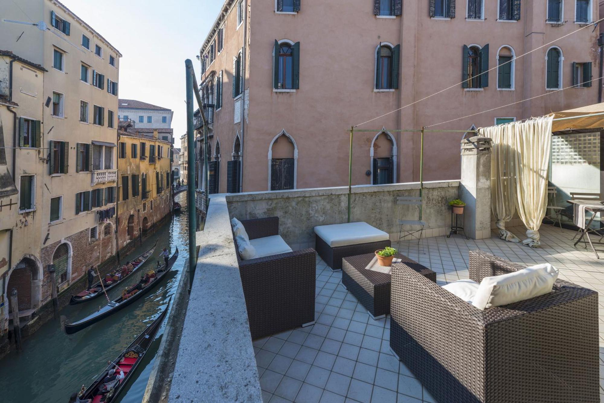 Tre Sestieri Terrace - Canal View 2024 Venezia Eksteriør bilde